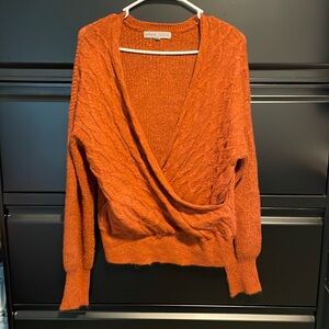Woman’s wrap sweater